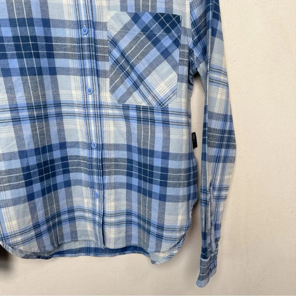 Helly Hansen Womens Xsmall Okka Organic Flannel Button Shirt - Picture 6 of 14